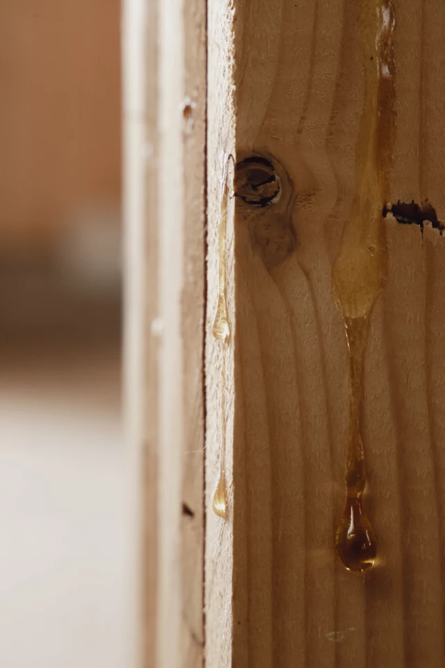 Particolare pannello in legno