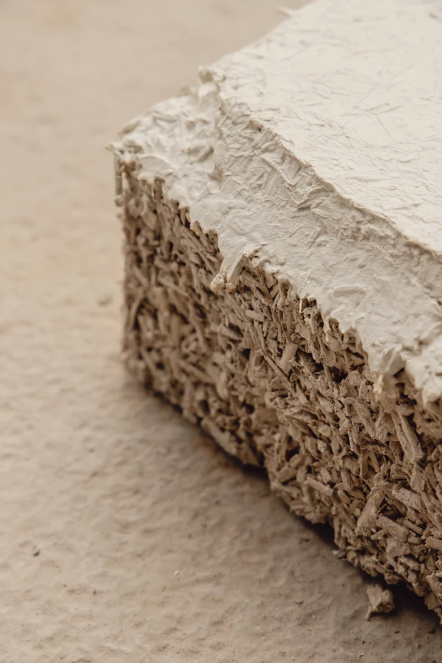 Fibra di legno e calce